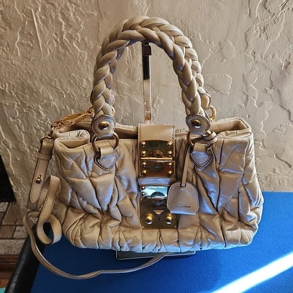 Miu Miu Bags Miu Miu Two Way Bag Firm Price Poshmark